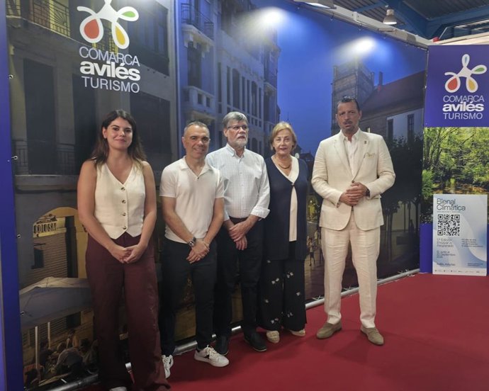Estand de la Mancomunidad Comarca Avilés, en la 69 Feria Internacional de Muestras de Asturias (Fidma), celebrada del 1 al 16 de este mes en el recinto ferial gijonés 'Luis Adaro.