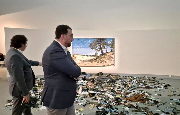 Adrián Barbón, en Avilés