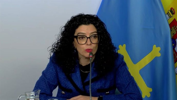 Archivo - La consejera de Cultura, Política Llingüística y Deporte, Vanessa Gutiérrez