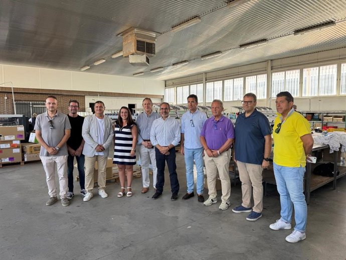 Visita a la fábrica Evayser de Huecas (Toledo).