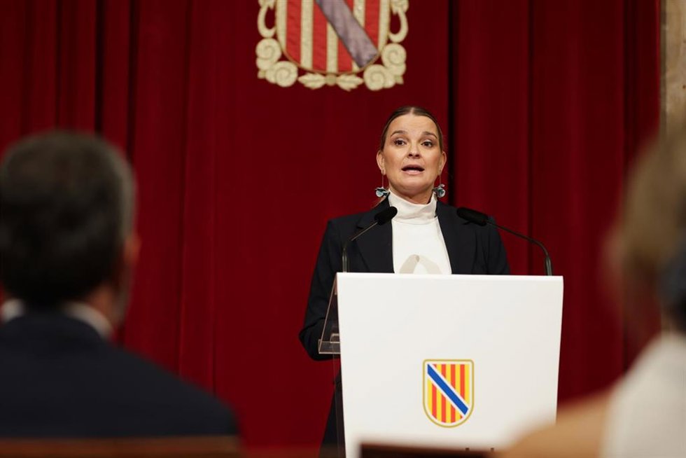 La presidenta de Baleares, Marga Prohens, 