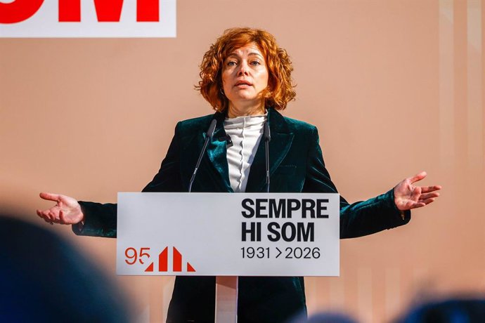 Archivo - Arxivo - La secretària general d'ERC, Elisenda Alamany, en una imatge d'arxiu