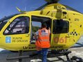Heridos un adulto y un niño tras un sufrir un accidente con el quad en el que circulaban en Coristanco