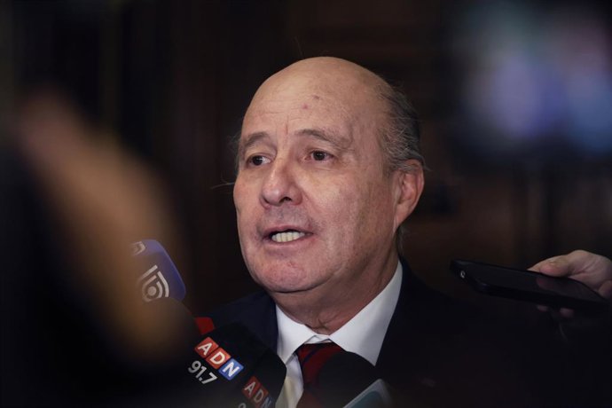Valparaiso, 18 de agosto 2026  Punto de prensa del ministro de Hacienda, Jorge Quiroz, en la Camara de Diputados   Sebastian Cisternas/Aton Chile