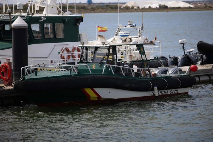 Archivo - Imagen de una embarcación de la Guardia Civil de Huelva. A 08 de mayo de 2026, en Huelva (Andalucía, España). 