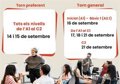 El CPNL abre inscripciones a los cursos de catalán del próximo año del 14 al 21 de septiembre