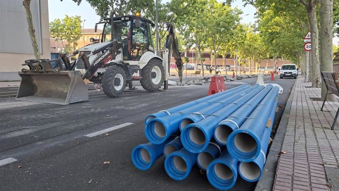 Renovación de tuberías.