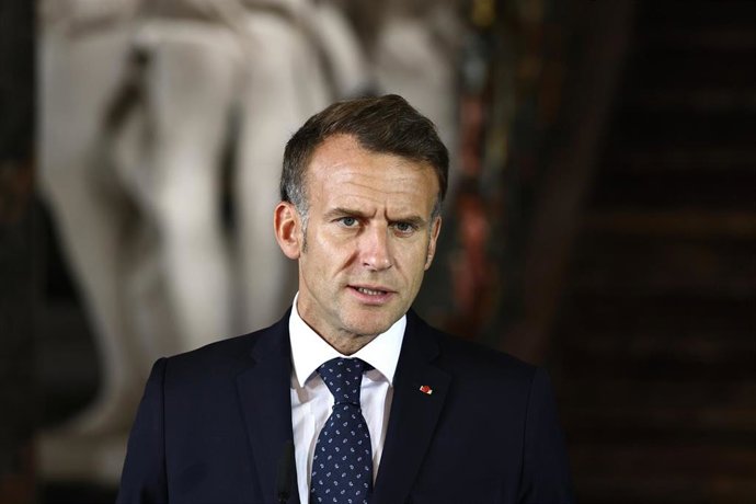 El presidente de Francia, Emmanuel Macron.
