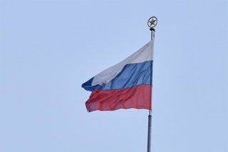 Archivo - Una bandera de Rusia.