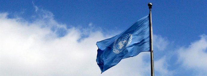 Archivo - Bandera de la ONU