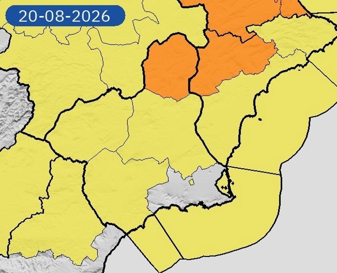 Activa para este jueves aviso naranja por lluvias y tormentas en el Altiplano