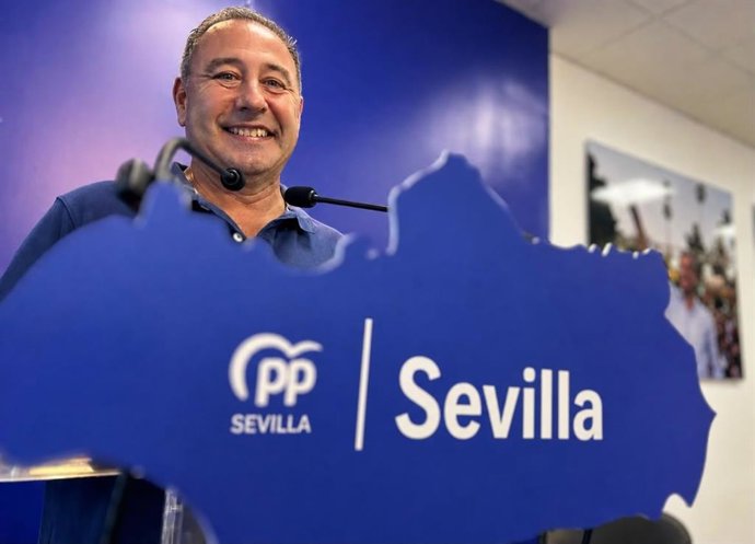 El presidente del PP de Sevilla, Ricardo Sánchez