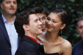Archivo - Zendaya And Tom Holland At Photocall Film Spiderman: Brand New Day In Madrid