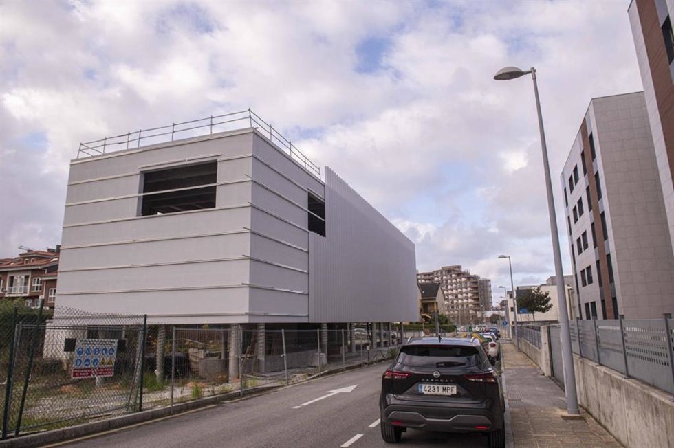 Archivo - Evolución de las obras de la Tecnoteca de Torrelavega.