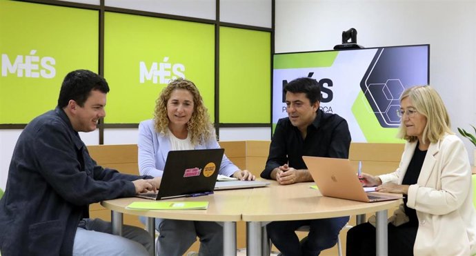 Los consellers de MÉS per Mallorca en la institución insular