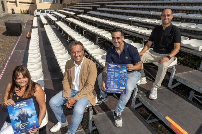 Presentación del Festival Internacional de la Magia y lo Visual de Camargo.