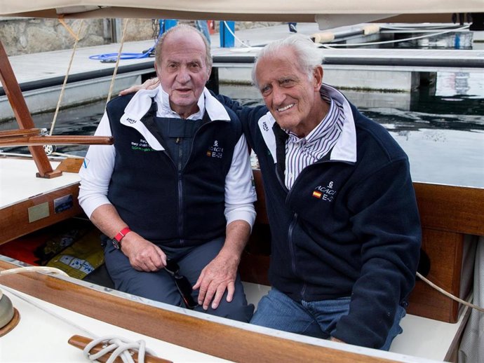 El Rey Juan Carlos y Josep Cusí en una imagen de archivo