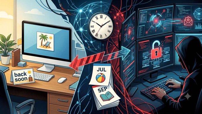 Gesprodat advierte de que las brechas de seguridad pueden pasar desapercibidas durante las vacaciones