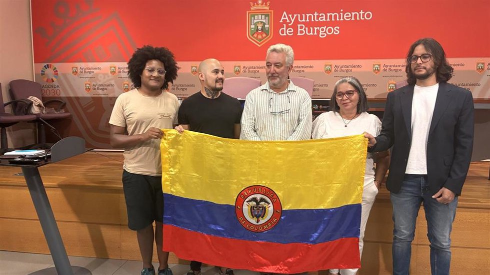 Presentación de iniciativas de apoyo a los afectados por el terremoto de Colombia desde Burgos.