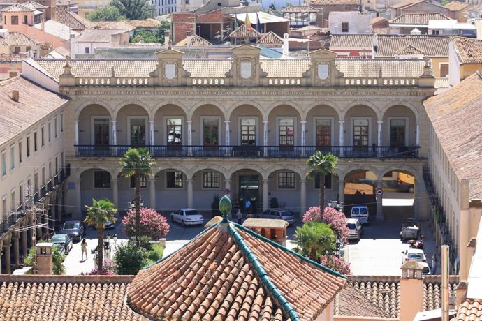 Vista del Ayuntamiento de Guadix