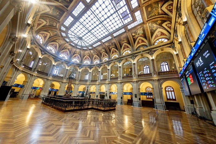 Archivo - Palacio de la Bolsa de Madrid.