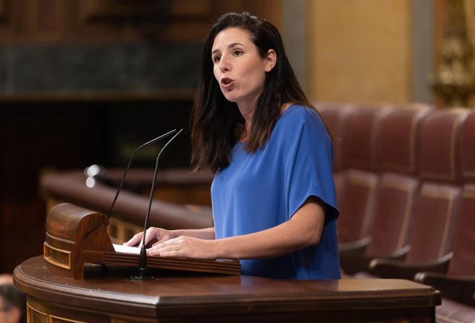 Archivo - La diputada de Vox Rocío de Meer  