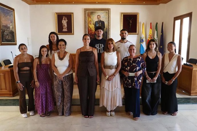 Entrega de ayudas a estudiantes de Palos de la Frontera.