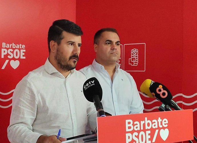 Archivo - El portavoz del PSOE en Barbate, Javier Rodríguez. Imagen de archivo. 