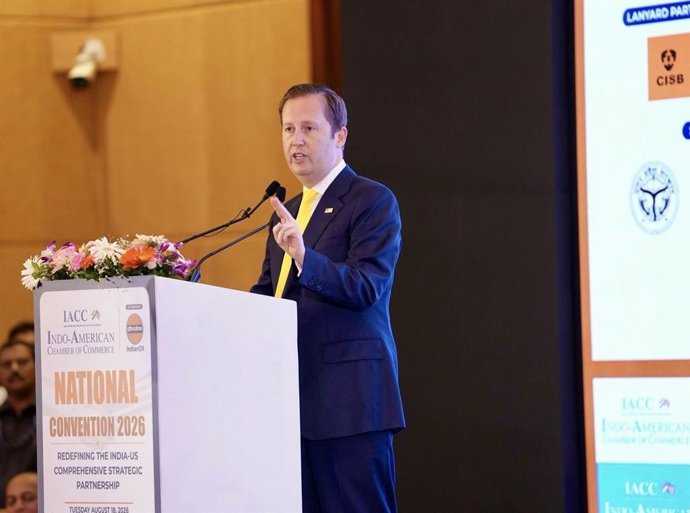 El embajador de EEUU en India, Sergio Gor