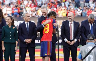 Archivo - Entrega de medallas en la final del Mundial 2026