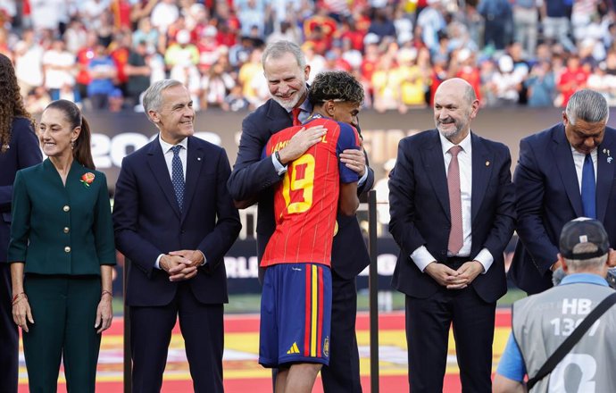 Archivo - Arquivo - Entrega de medalhas na final da Copa do Mundo de 2026