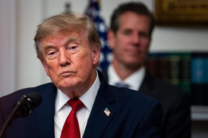 El presidente de Estados Unidos, Donald Trump, en la Casa Blanca