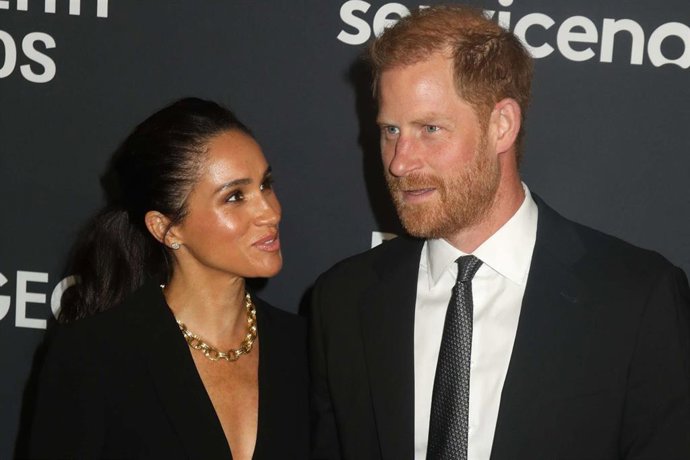 Archivo - Meghan Markle y el Príncipe Harry en una imagen reciente    Nancy Kaszerman/ZUMA Press Wire/ DPA 09/10/2025 ONLY FOR USE IN SPAIN