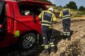 La orografía dificulta la extinción del incendio forestal de Urzainki