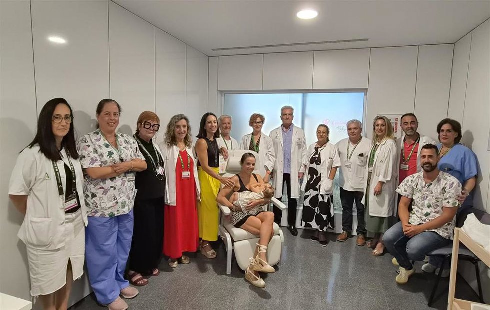 Sala de lactancia del Hospital Universitario Torrecárdenas de Almería.