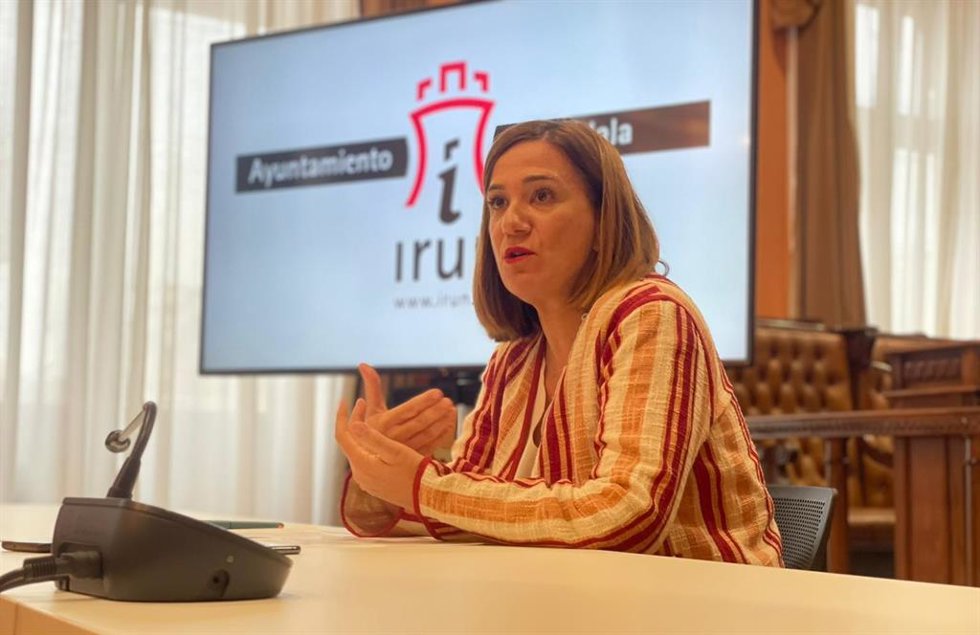 Archivo - La alcaldesa de Irun, Cristina Laborda