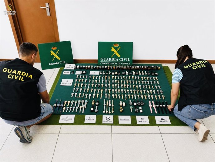 Relojes incautados
