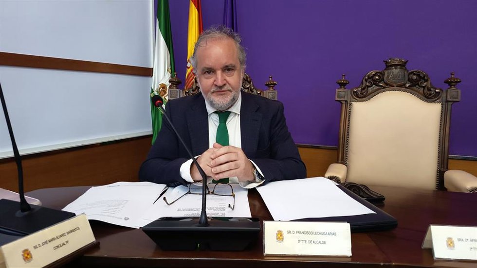 El concejal del Área Económica del Ayuntamiento de Jaén, Francisco Lechuga.