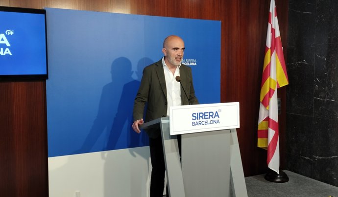 Archivo - Arxiu - Daniel Sirera en una roda de premsa