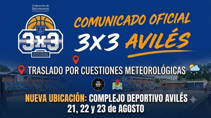 Avilés acoge el mayor 3x3 Baloncesto del norte de España.