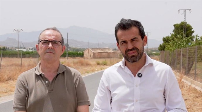 Vox reclama el arreglo integral y el ensanche de la carretera de acceso a La Hoya del Campo en Abarán