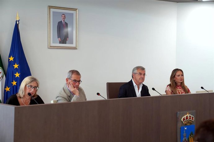 Imagen de un pleno en el Ayuntamiento de Estepona