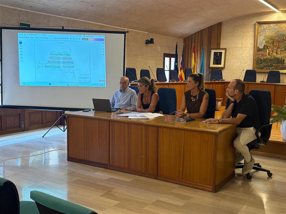 Andratx impulsa el anteproyecto del futuro aparcamiento de Son Podé, con 200 plazas.