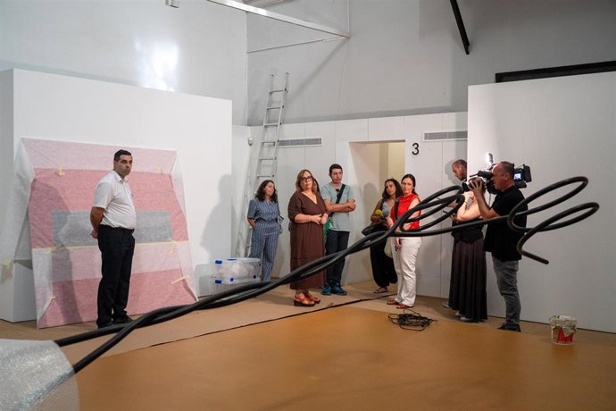 Archivo - La viceconsejera de Cultura y Deportes ha visita el Museo de Santa Fe en Toledo.