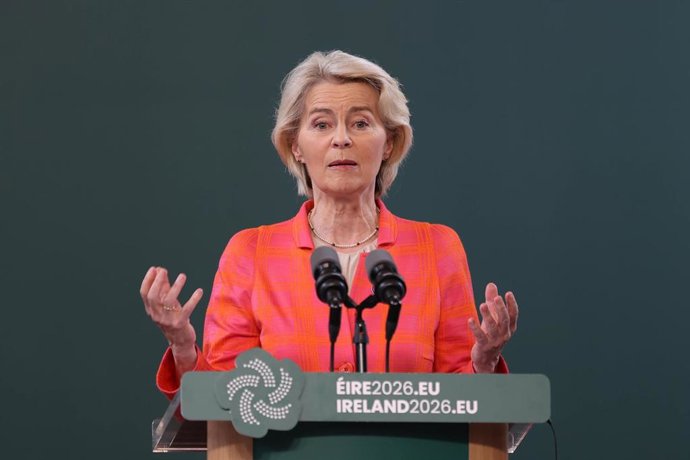 Archivo - La presidenta de la Comisión Europea, Ursula von der Leyen