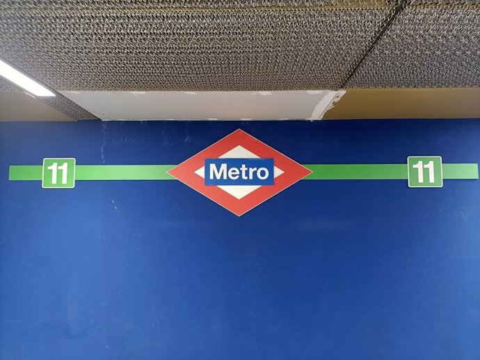 Archivo - Línea 11 de Metro de Madrid