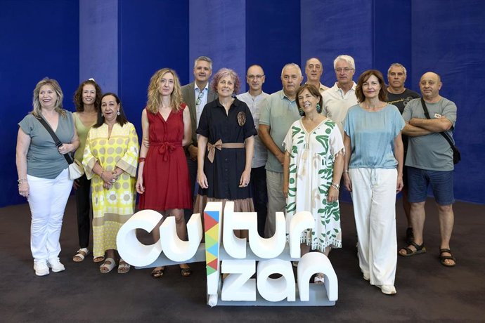 La consejera Esnaola en la presentación del programa.