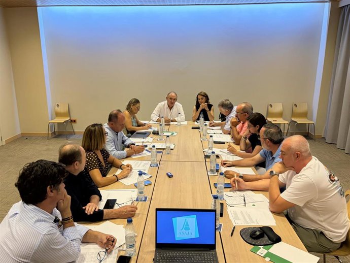 Reunión extraordinaria del Comité Ejecutivo de Asaja Castilla-La Mancha celebrada en Toledo.