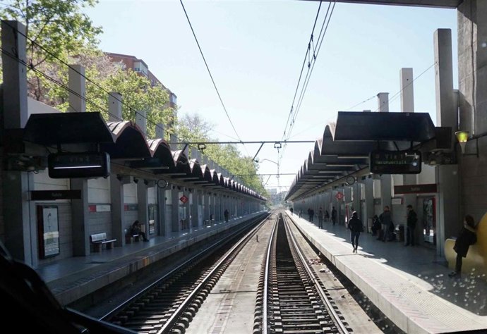 Adif aborda trabajos de mantenimiento en la infraestructura en la estación de Delicias.