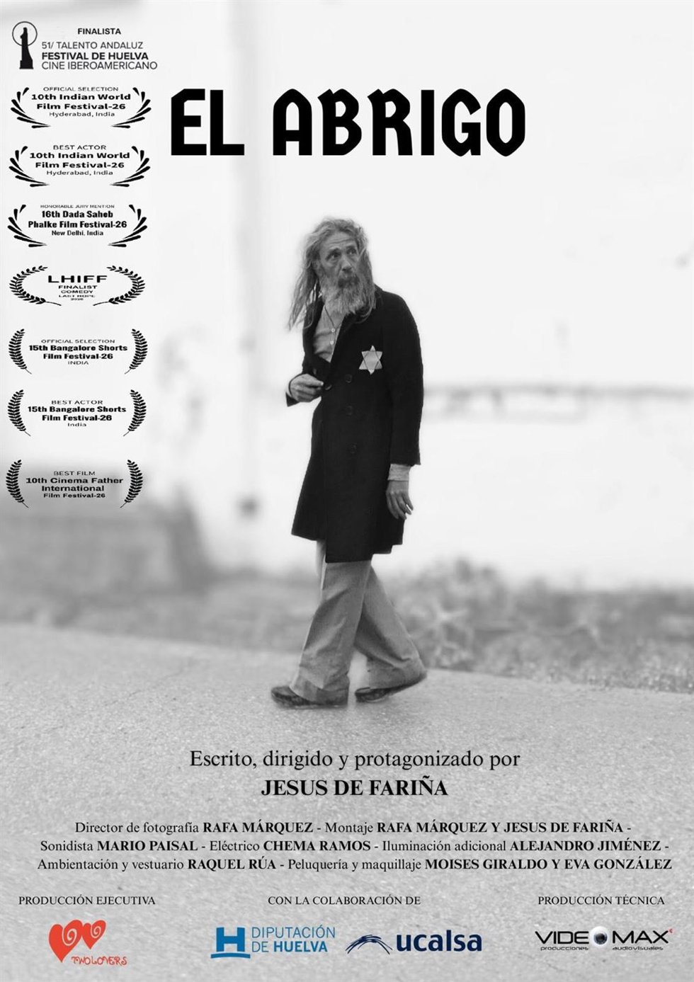 Cartel de 'El abrigo', de Jesús de Fariña.